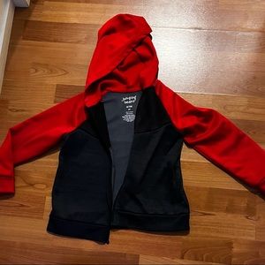Jumping beans 5t red/black hoodie used 1x